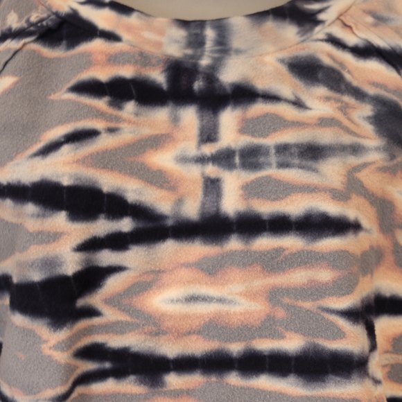 Young Fabulous & Broke Tie Dye Zip Sweater Medium - Picture 5 of 12
